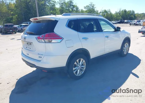 2014 Nissan Rogue Sv z USA, uszkodzony, nr VIN 5N1AT2MV4EC764612